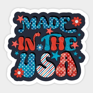 Made in the USA Sticker